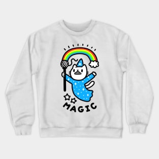 Magical Wizard Cat Crewneck Sweatshirt